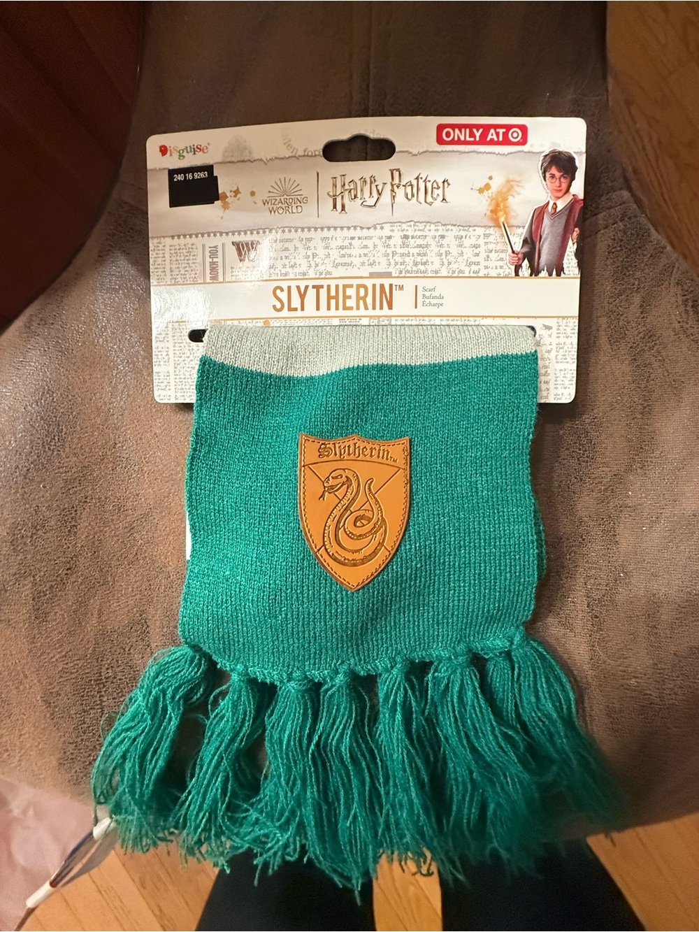 Harry Potter Kids Green Scarf-NWT!